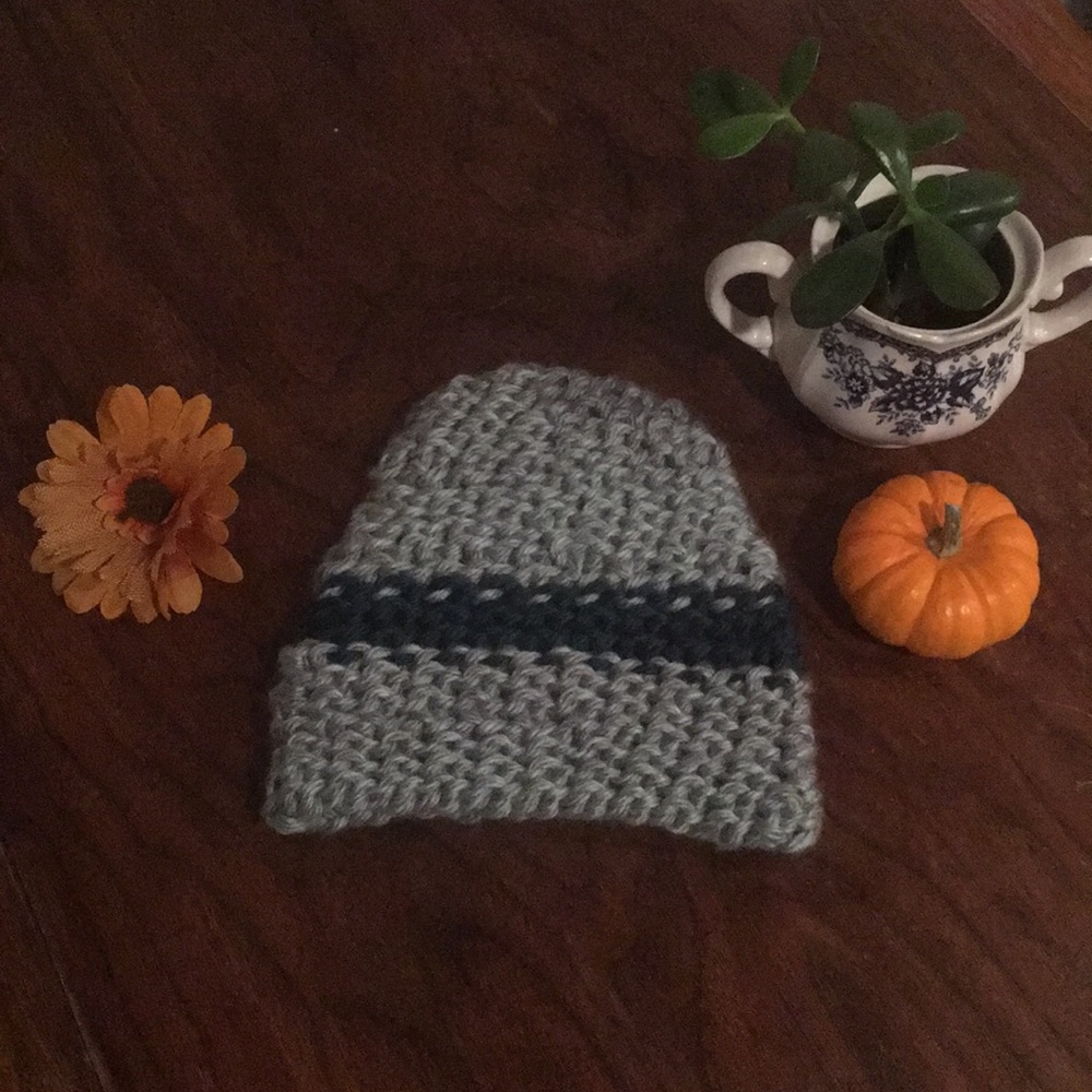 SOLD ⛄️HOLIDAY SALE⛄️ Minty Fresh Handmade Beanie!